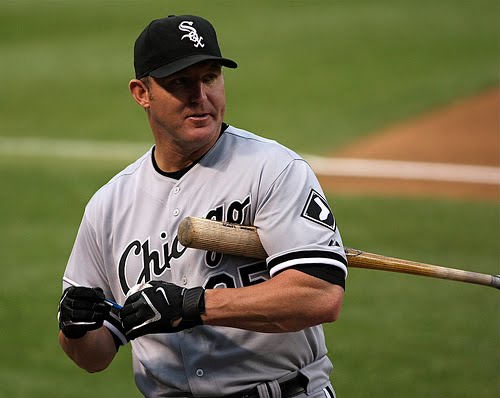 Jim Thome may not get the at-bats he'd like this season.